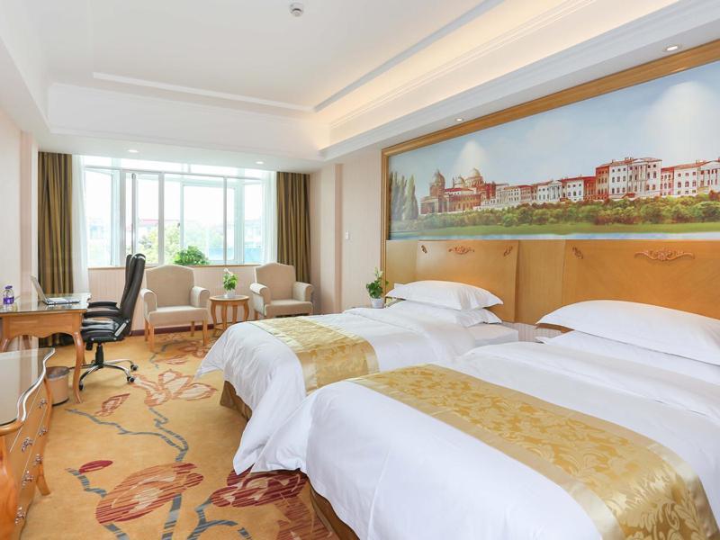 Vienna Hotel Hangzhou Xiaoshan Airport Kanshan Bagian luar foto